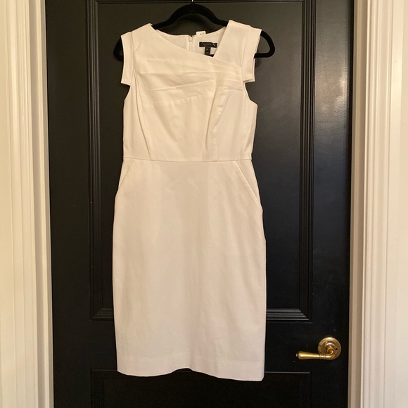 J Crew asymmetrical neck dress - Picture 2 of 3